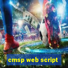 cmsp web script